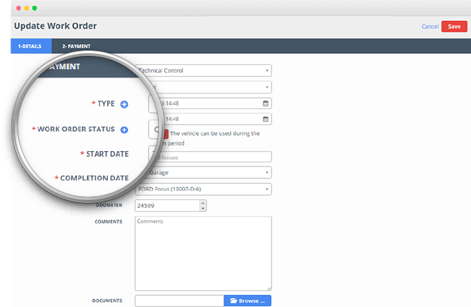 Gestion des interventions
