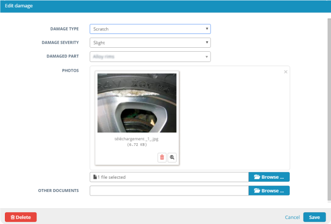 Pneumatique et pièces détachées
