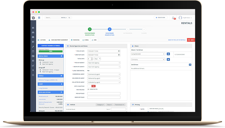 Outils de gestion des réservations